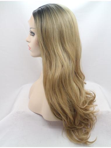 Without Bangs Synthetic Soft Best Lace Front Wigs