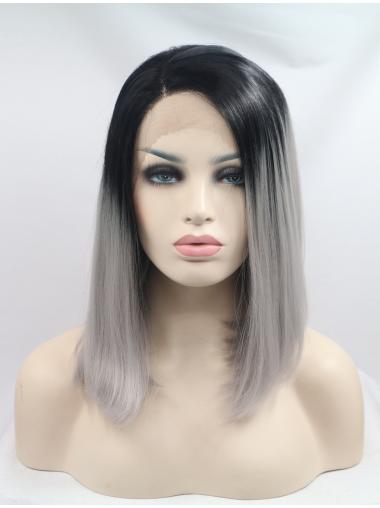 Without Bangs Synthetic Convenient Lace Wigs With Baby Hair