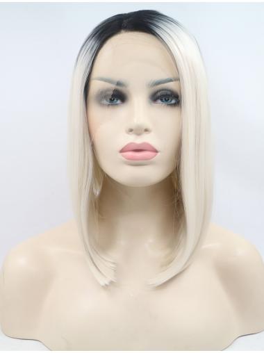 Straight Chin Length 10 Inches Cheapest Best Brand Of Lace Front Wigs
