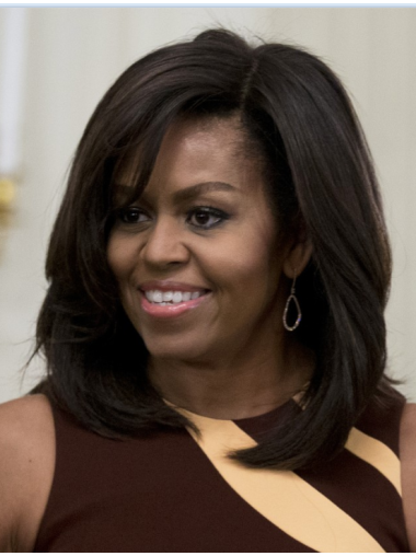 Celebrity Full Lace Human Hair Wigs Shoulder Length 14 Inches Perfect