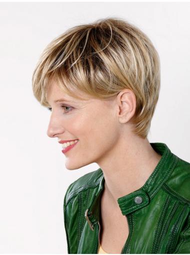 Exquisite Synthetic 8 Inches Short Wigs Styles For Over Fifty