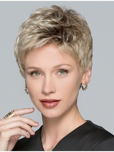 Straight New Short Capless Synthetic Wigs