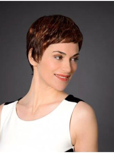 Red Straight Synthetic Cheap Lace Front Wigs Websites