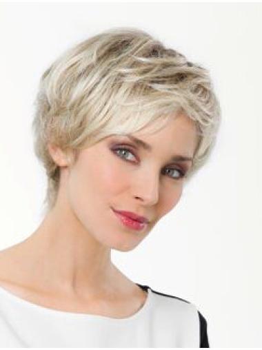 Monofilament Straight Synthetic Fabulous Short Wigs