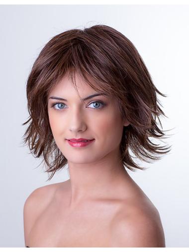 Straight Chin Length 10" Great Wigs For Women That Look Real