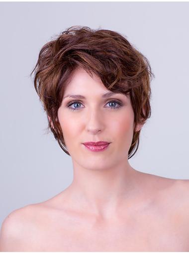 Monofilament Wavy Synthetic Online Short Wigs