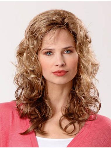 Layered Synthetic Trendy Long Brown Wig