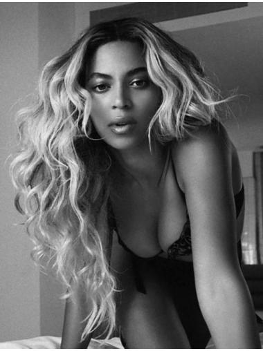 Blonde Without Bangs Long Sleek Beyonce Wigs Clearance