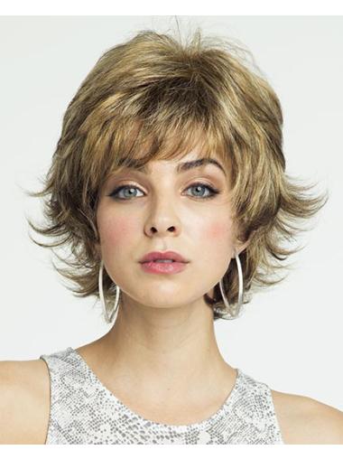 Layered Modern 8 Inches Short Wigs For Summer