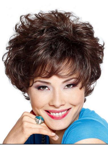 Layered Exquisite 6.5 Inches Short Wigs With Color