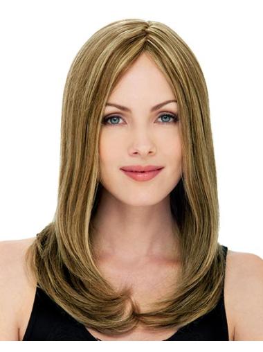 Layered Flexibility Lace Front Human Blonde Wig