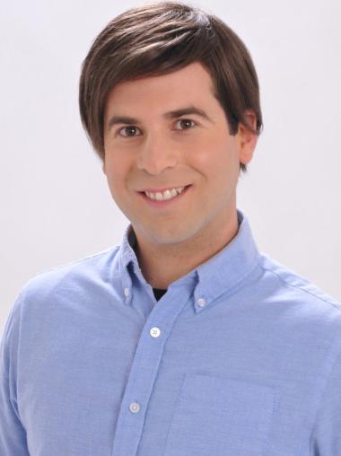 Straight Lace Front Remy Human Hair 8 Inches Online Mens Wigs