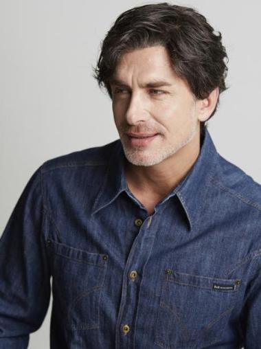 6 Inches Full Lace Straight Suitable Real Wig For Mens