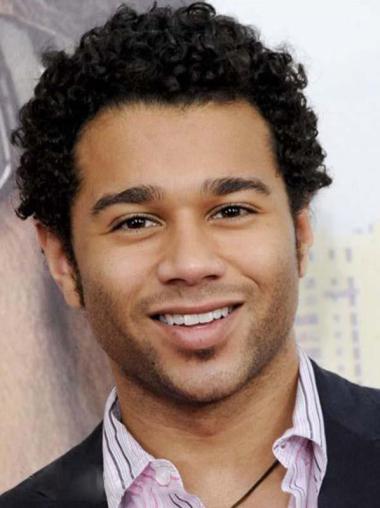 High Quality 6 Inches Short Without Bangs Wigs For Men