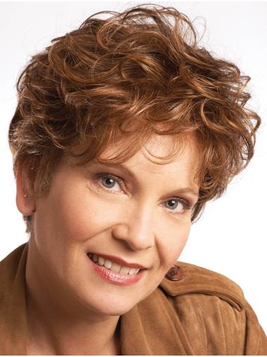 Curly Wigs 8" Synthetic Boycuts Wigs