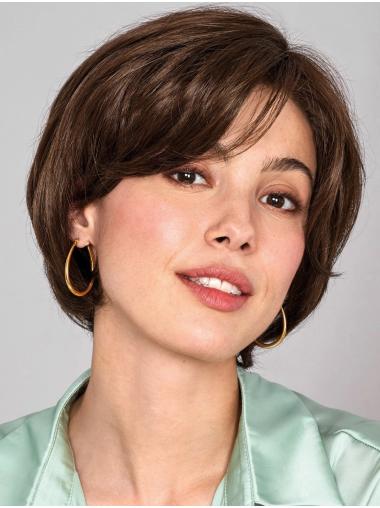 Ladies Medium Wigs Wavy Bobs 10" Synthetic Wigs