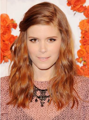 Full Lacewavy Remy Natural Hair Durable Kate Mara Wigs