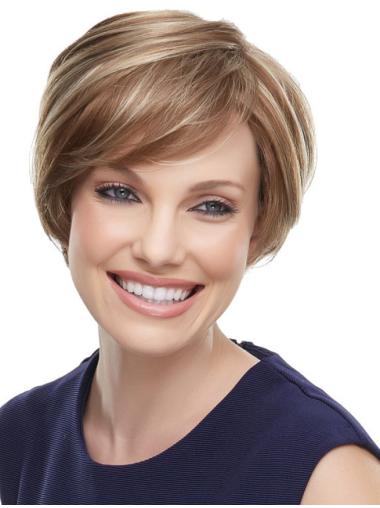 Boycuts Straight Short Amazing Lace Synthetic Wigs