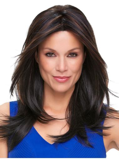 Black Straight Long Synthetic Nice Synthetic Wigs