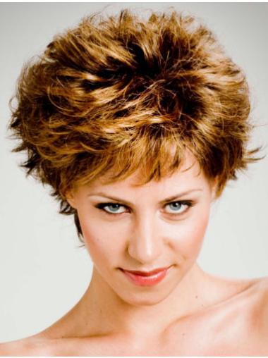 Auburn Boycuts Natural Hair Short Wigs