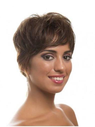 Wavy Brown Layered Incredible Synthetic Wigs