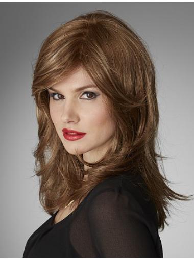 Layered Long Synthetic Fabulous Wigs With Monofilament