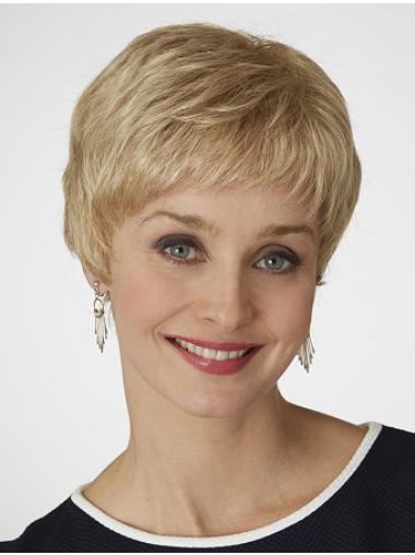 Boycuts Wavy Synthetic Exquisite Cheap Capless Short Wigs