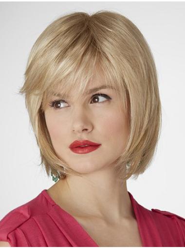 Chin Length Bobs Blonde Medium Length Hair