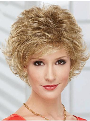 Suitable Short Layered Capless Synthetic Wigs