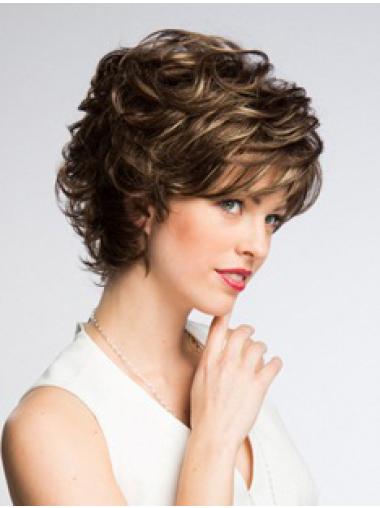 Amazing Chin Length Layered Monofilament Synthetic Wigs