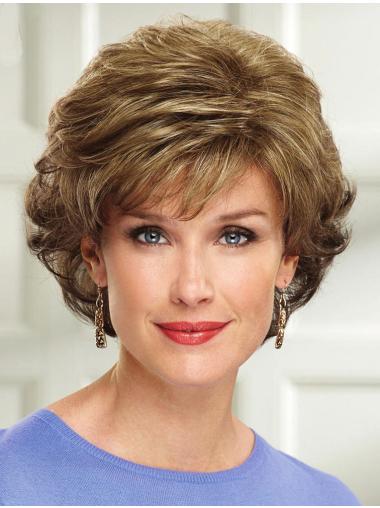 High Quality Chin Length Layered Capless Synthetic Wigs
