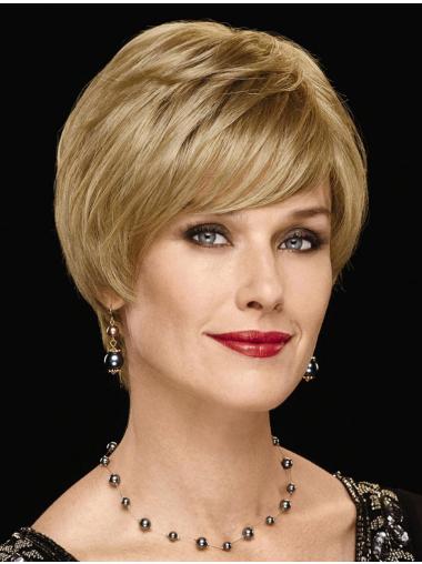 Modern Chin Length With Bangs Capless Synthetic Wigs