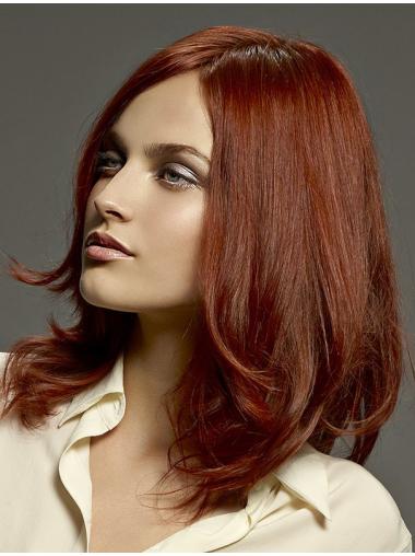 Red Straight No-Fuss Long Beautiful Synthetic Wigs