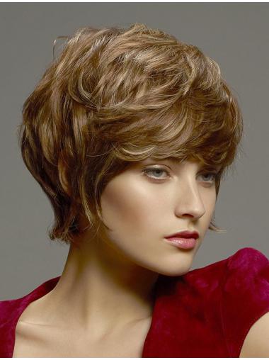Blonde Beautiful Short Synthetic Capless Wigs