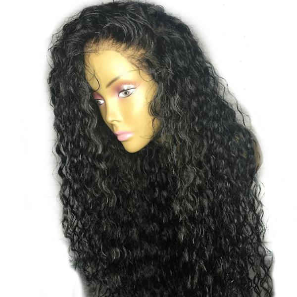 Full Lace Human Hair Wigs With Baby Hair Glueless Curly Full Lace Wigs For Women Brazilian Remy Hair