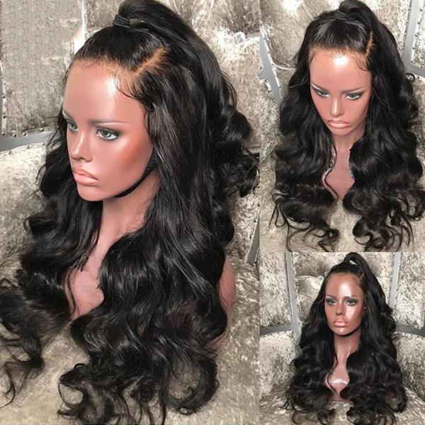 Lace Front Human Hair Wigs Brazilian Body Wave Remy Hair Lace Front Wigs For Black Women