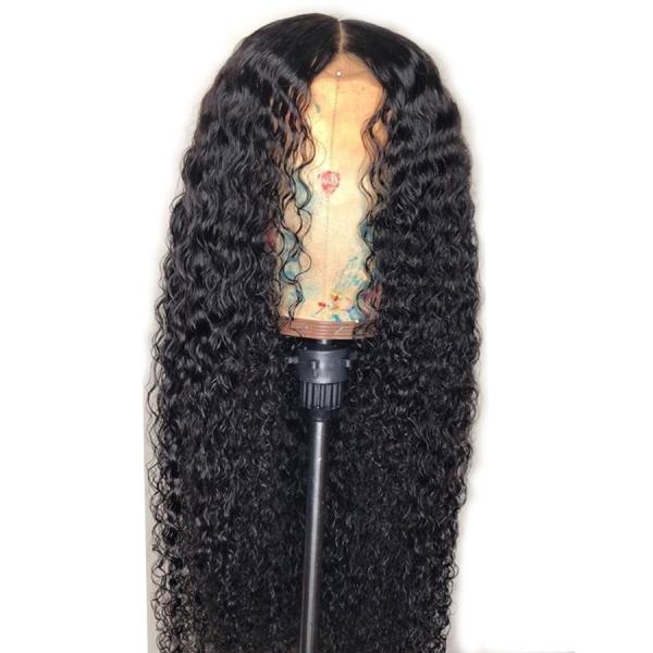 Lace Front Human Hair Wigs For Women Pre Plucked Curly Lace Front Wigs With Baby Hair
