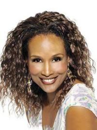 Full Lace Without Bangs Shoulder Length Beverly Johnson Human Hair