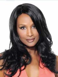 Black Wavy 18 Inches Beverly Johnson Wigs Wholesale