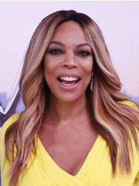 Top Long Wavy Without Bangs Blonde Wendy Williams Wigs