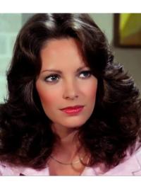 Cheapest Classic Wavy Black Shoulder Length Jaclyn Smith Wigs