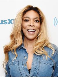 Wavy 16" Full Lace Long Without Bangs Blonde Great Wendy Williams Wigs