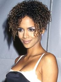 Without Bangs Halle Berry Short Wigs Remy Human Hair Best