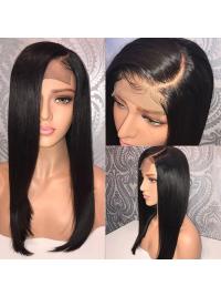 Lace Front Human Hair Wigs Pre Plucked Hairline With Baby Hair Straight Brazilian Remy Hair Wigs For Black Women