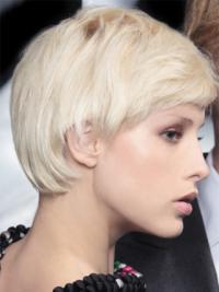 Fashion 8 Inches Young Fashion Medium And Short Synthetic Wigs