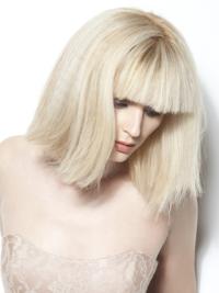 Straight Chin Length Layered Fashion Color Hair Wigs